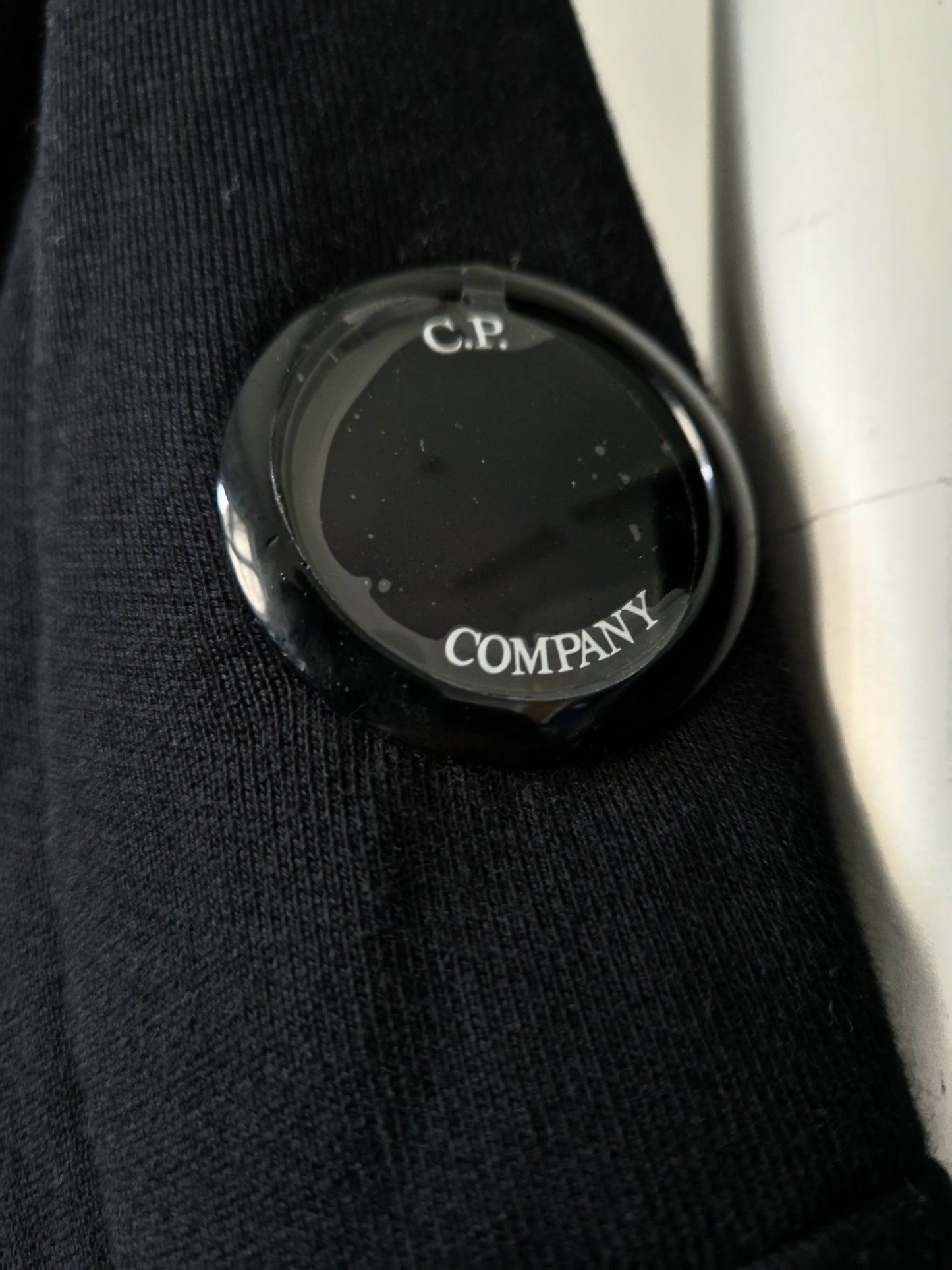 C.P. Company Fleece Full Zip - Black