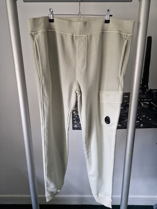 C.P. Company Garment Dyed Sweat Pants - Light Mint