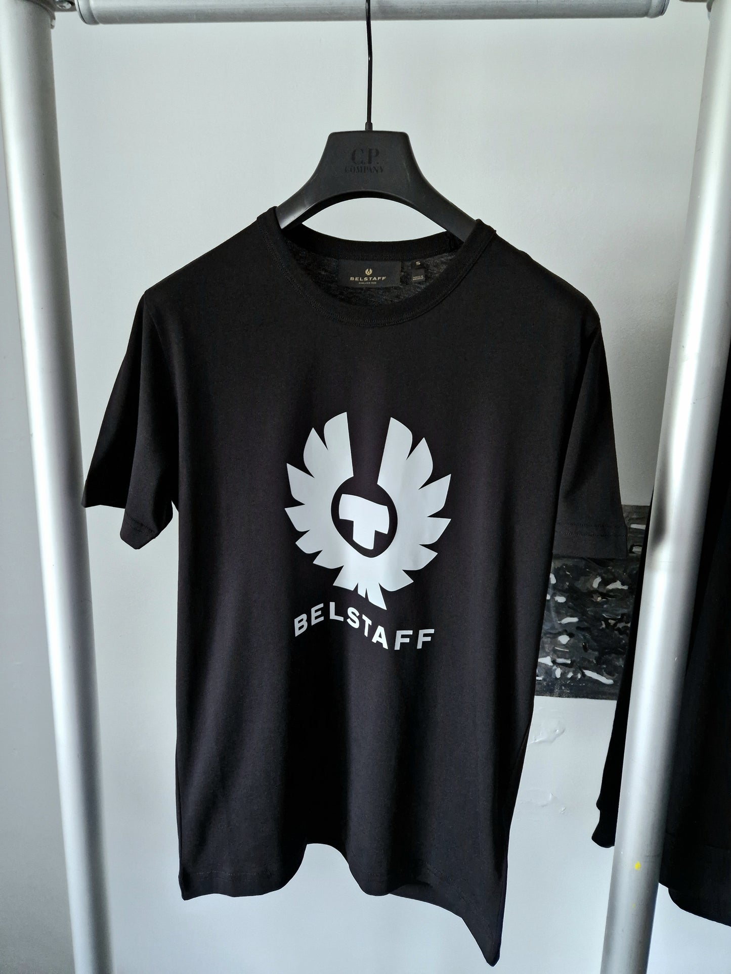 Belstaff Large Logo T-Shirt - Black