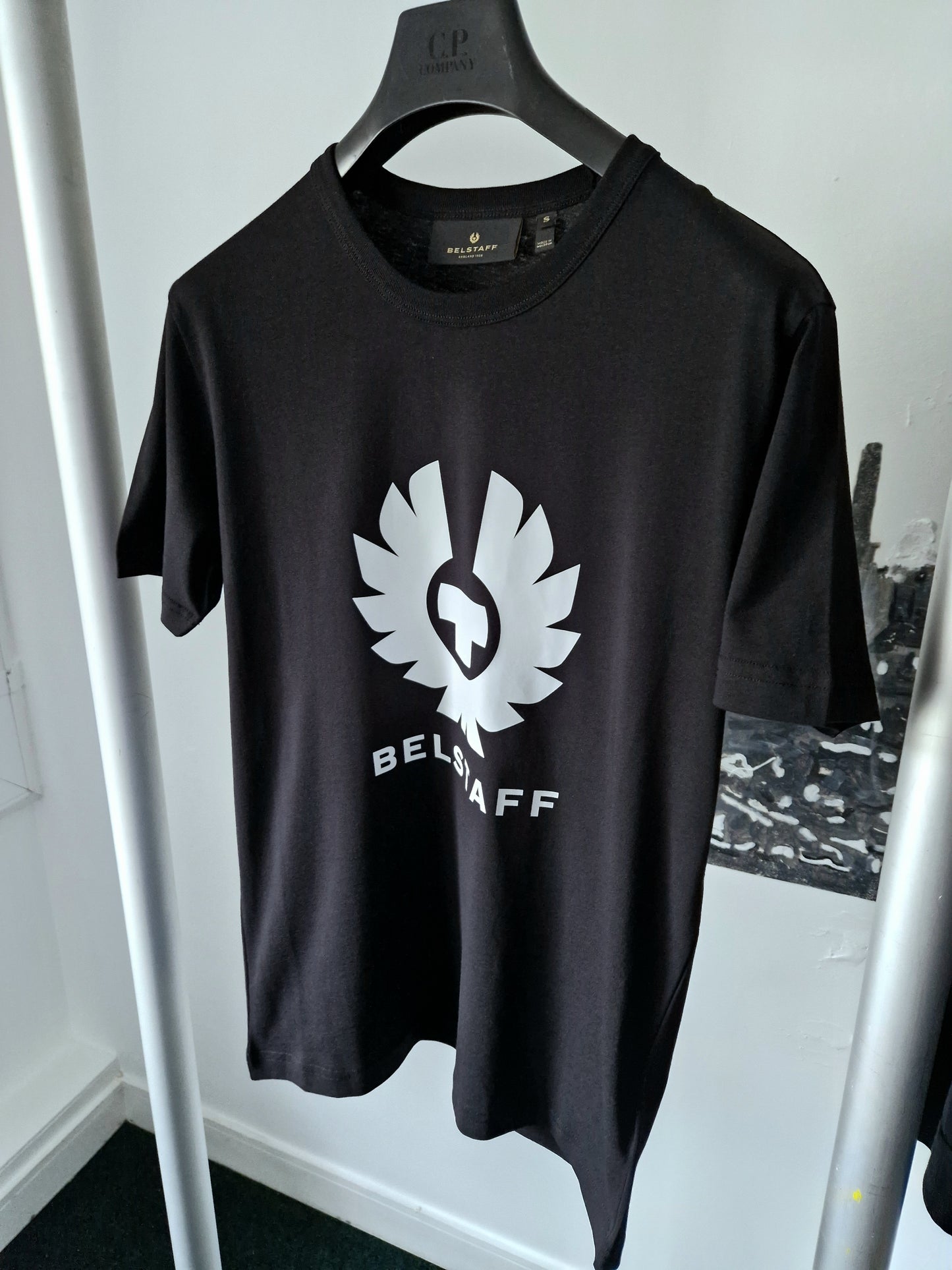 Belstaff Large Logo T-Shirt - Black
