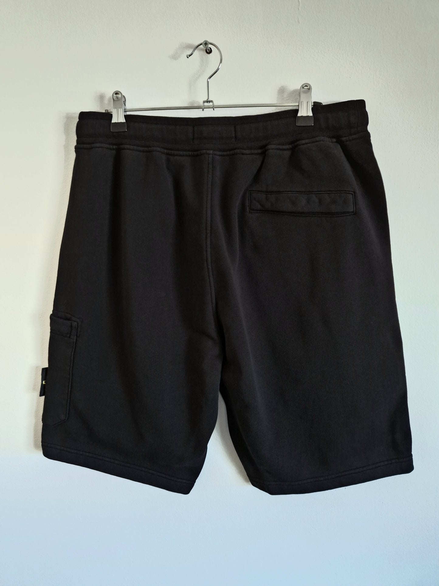 Stone Island Fleece Shorts - Black