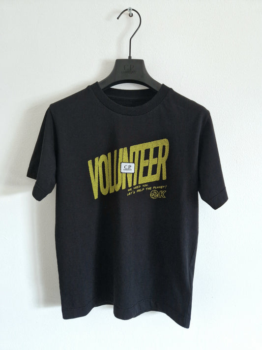 C.P. Company Junior 'Volunteer' T-Shirt - Black