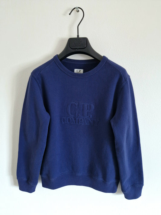 C.P. Company Junior Thick Cotton Sweatshirt - Royal Blue