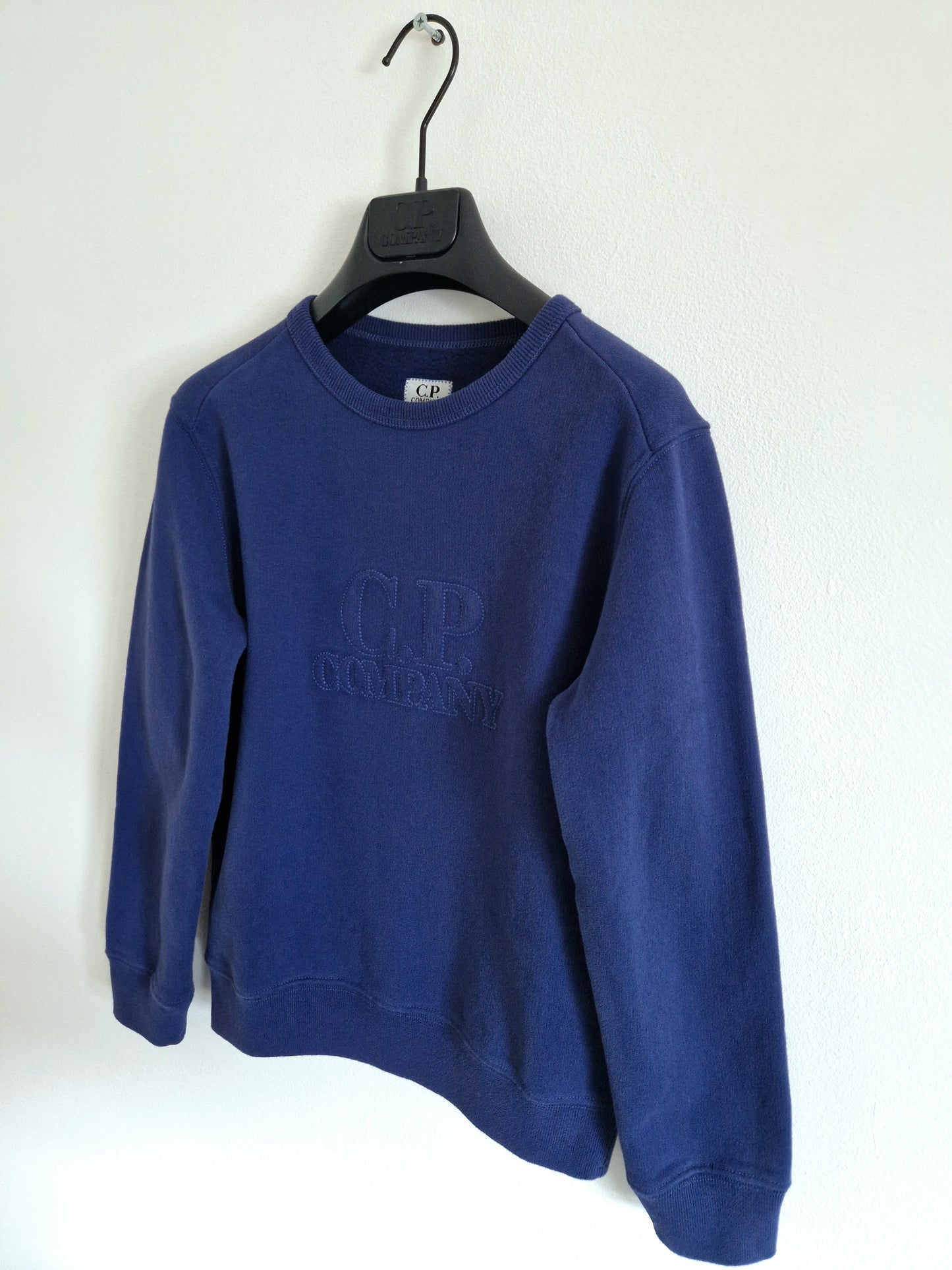 C.P. Company Junior Thick Cotton Sweatshirt - Royal Blue