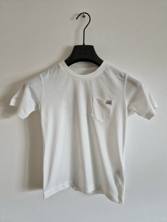 C.P. Company Junior Pocket T-Shirt - White