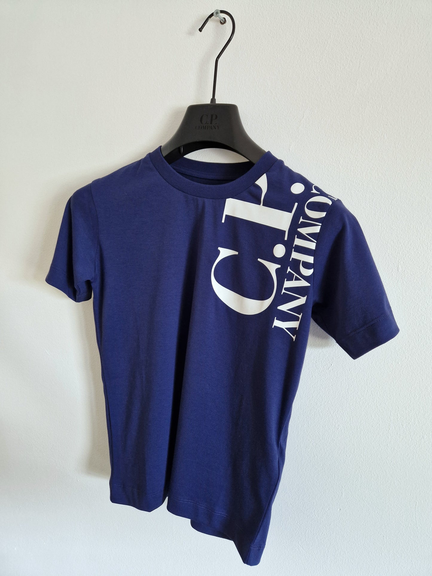C.P. Company Junior Large Spell Out T-Shirt - Royal Blue