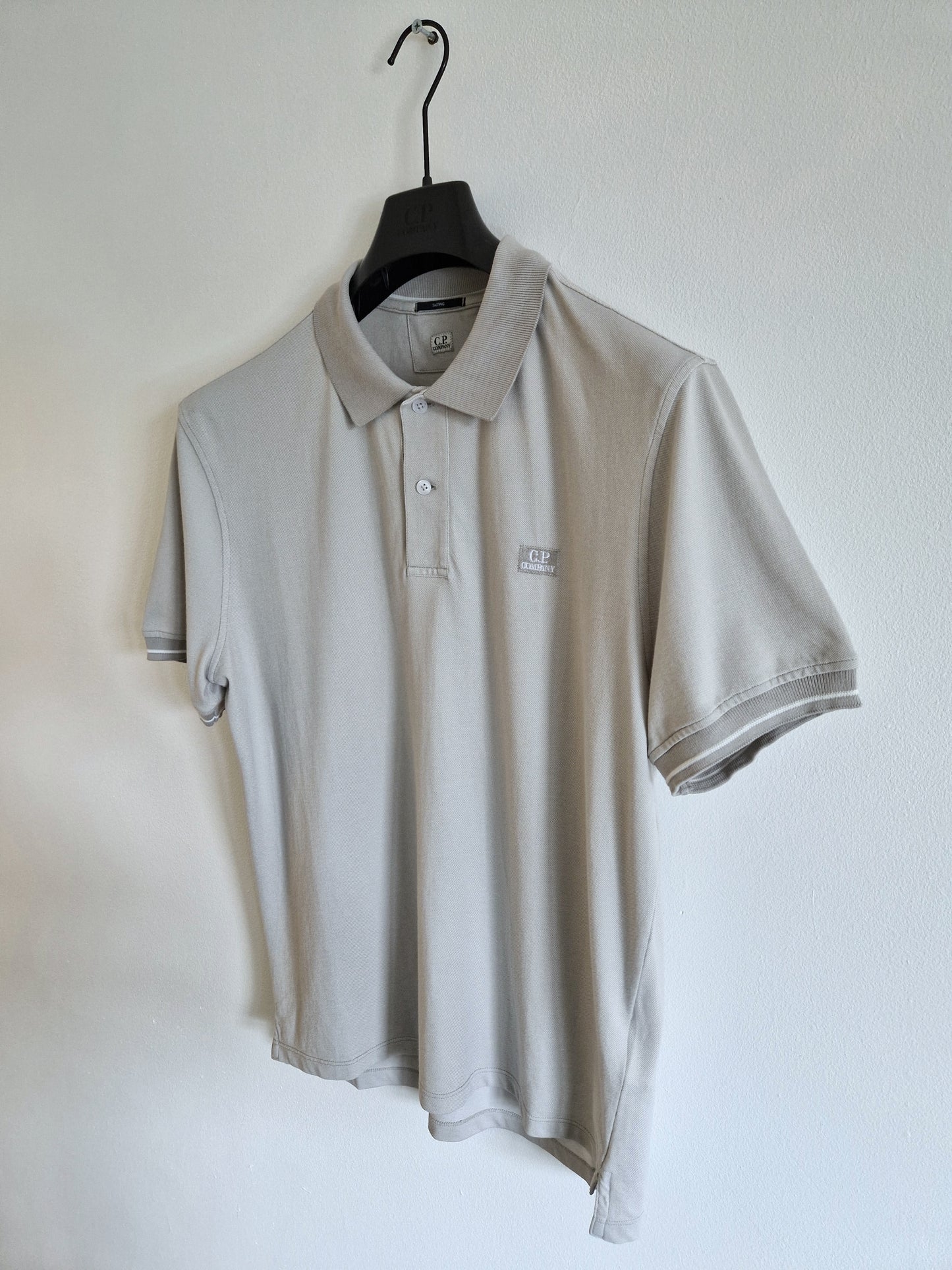 C.P. Company Tacting Polo Shirt - Flint Grey