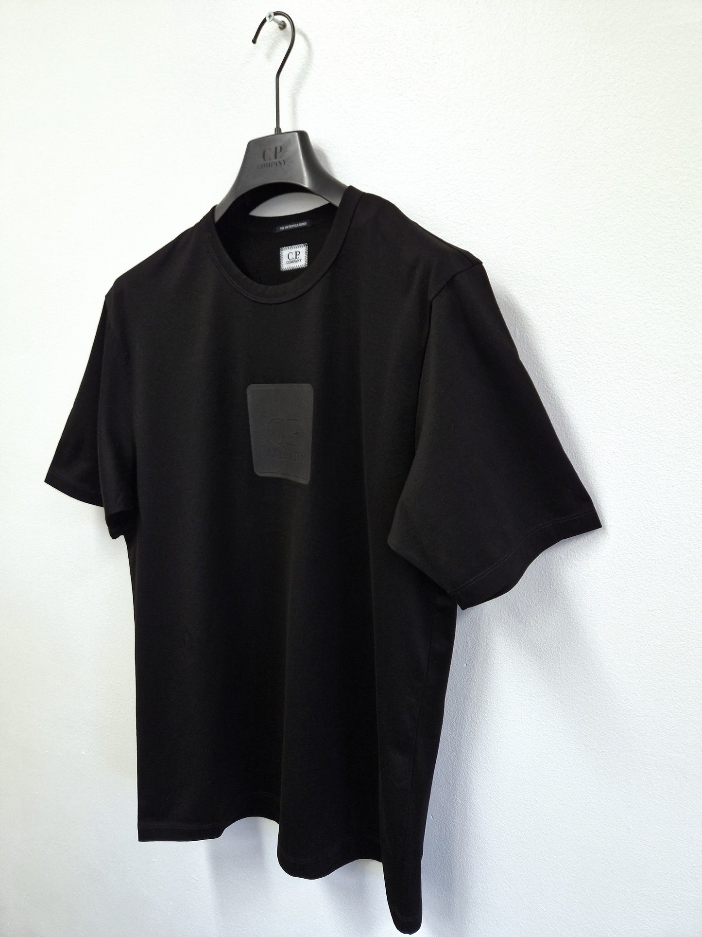 C.P. Company Mercerized Logo T-Shirt - Black