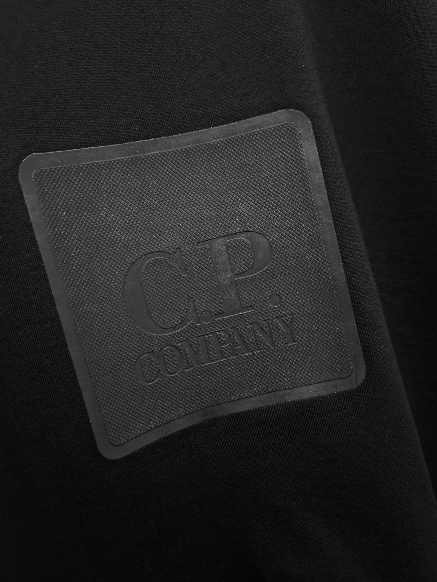 C.P. Company Mercerized Logo T-Shirt - Black