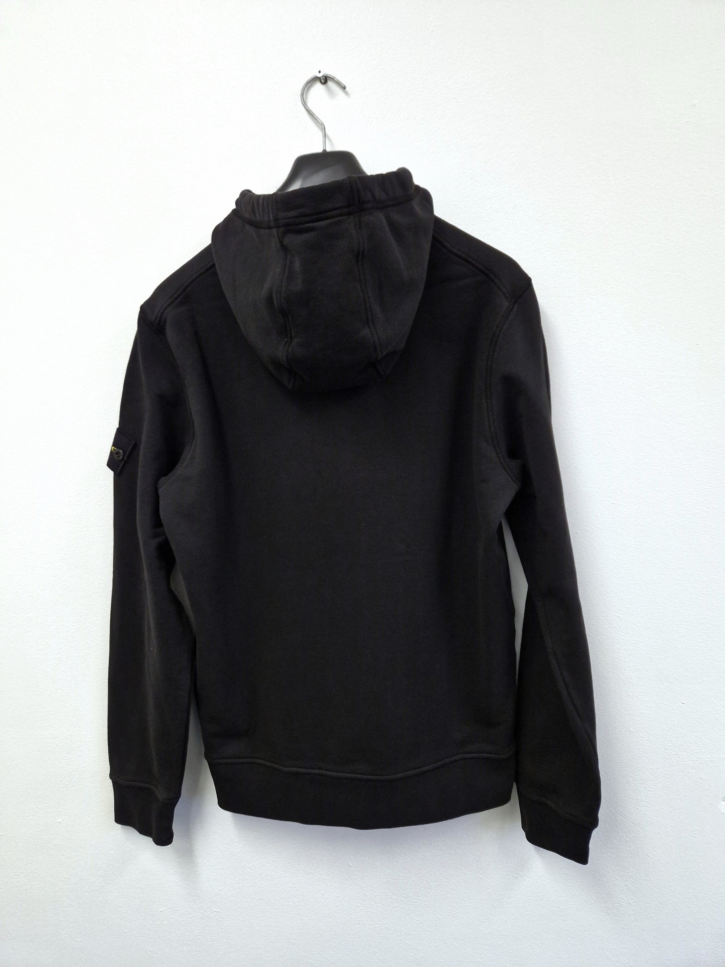 Stone Island Overhead Hooded Sweatshirt - Black