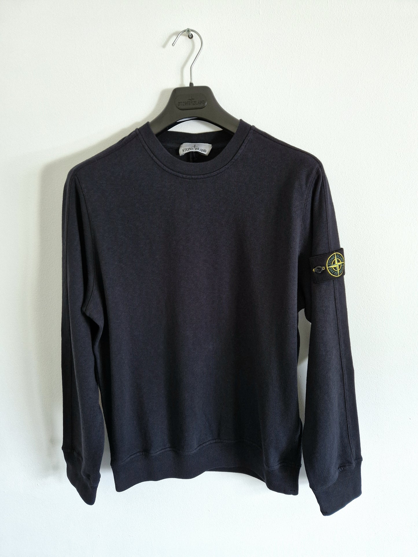 Stone Island Crewneck Sweatshirt - Navy Blue