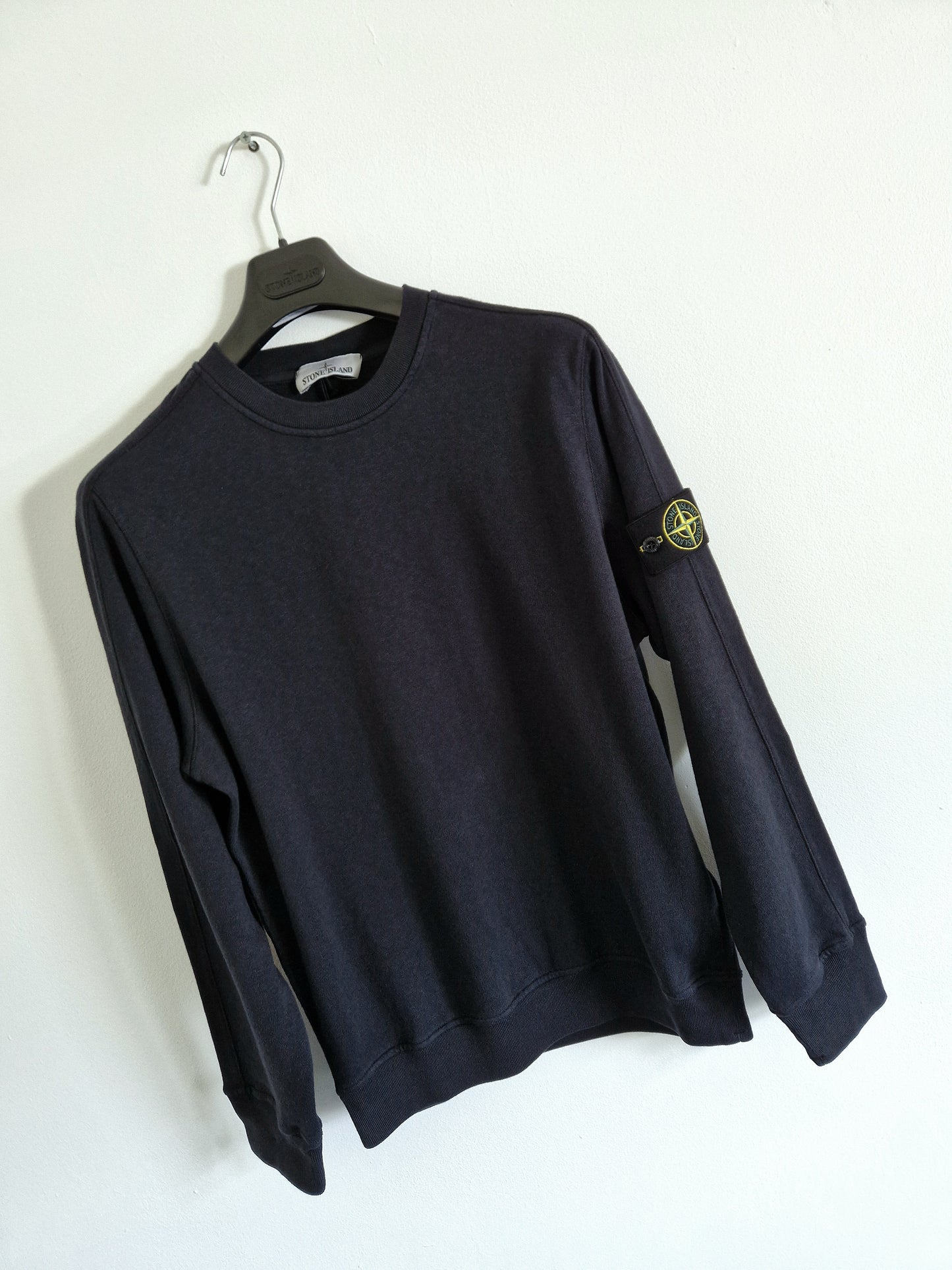 Stone Island Crewneck Sweatshirt - Navy Blue