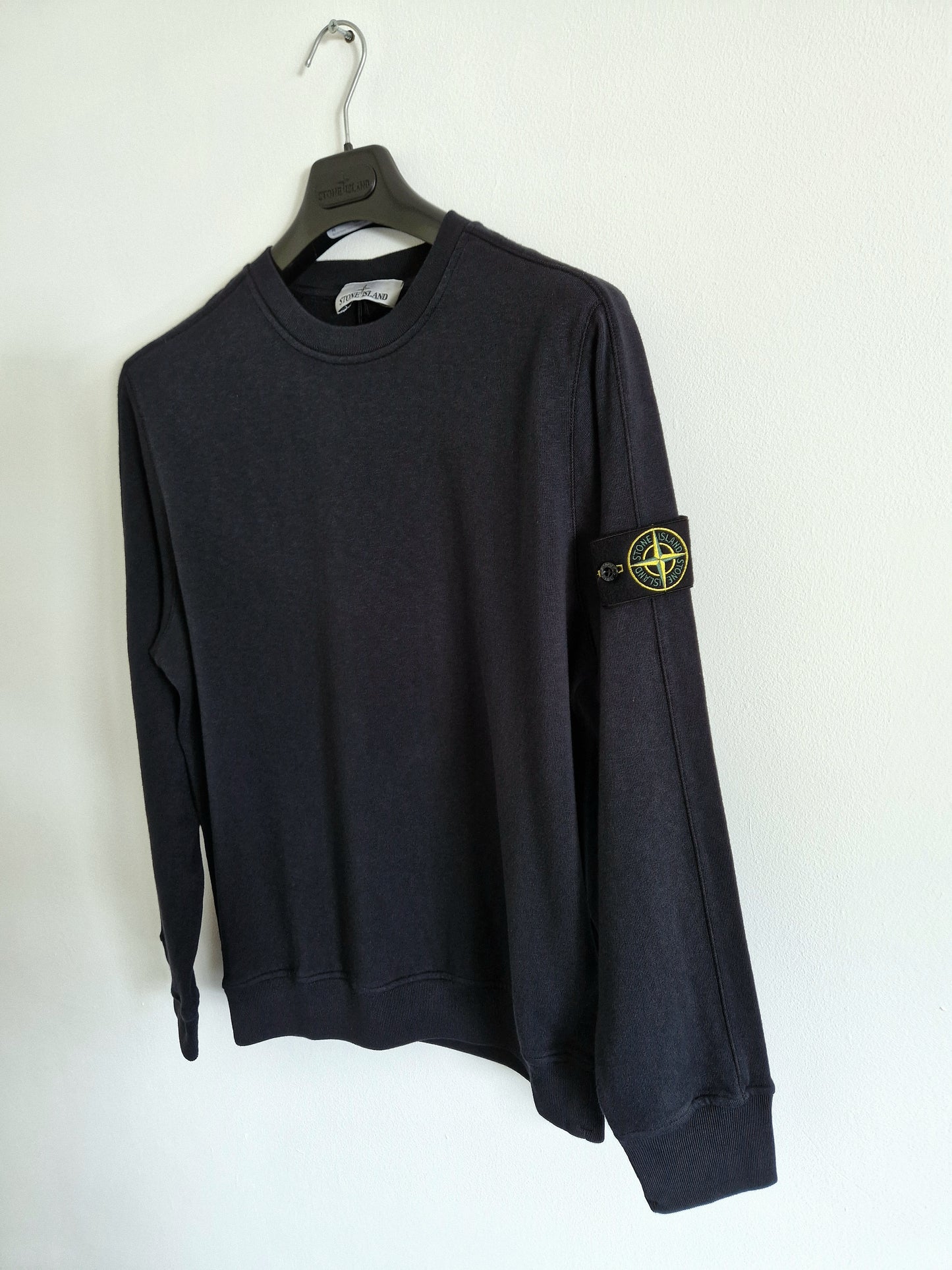 Stone Island Crewneck Sweatshirt - Navy Blue