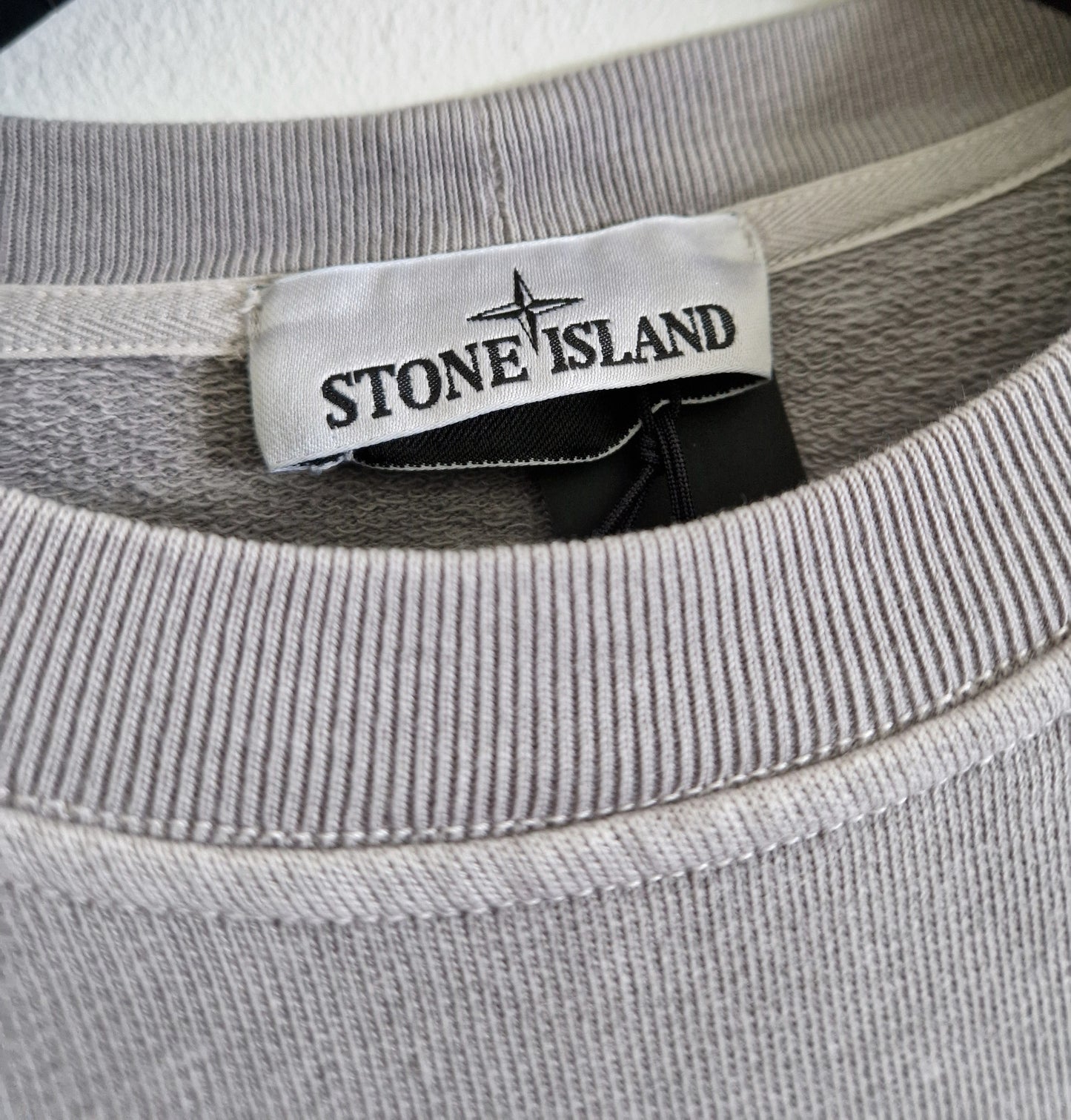 Stone Island Crewneck Sweatshirt - Light Dust