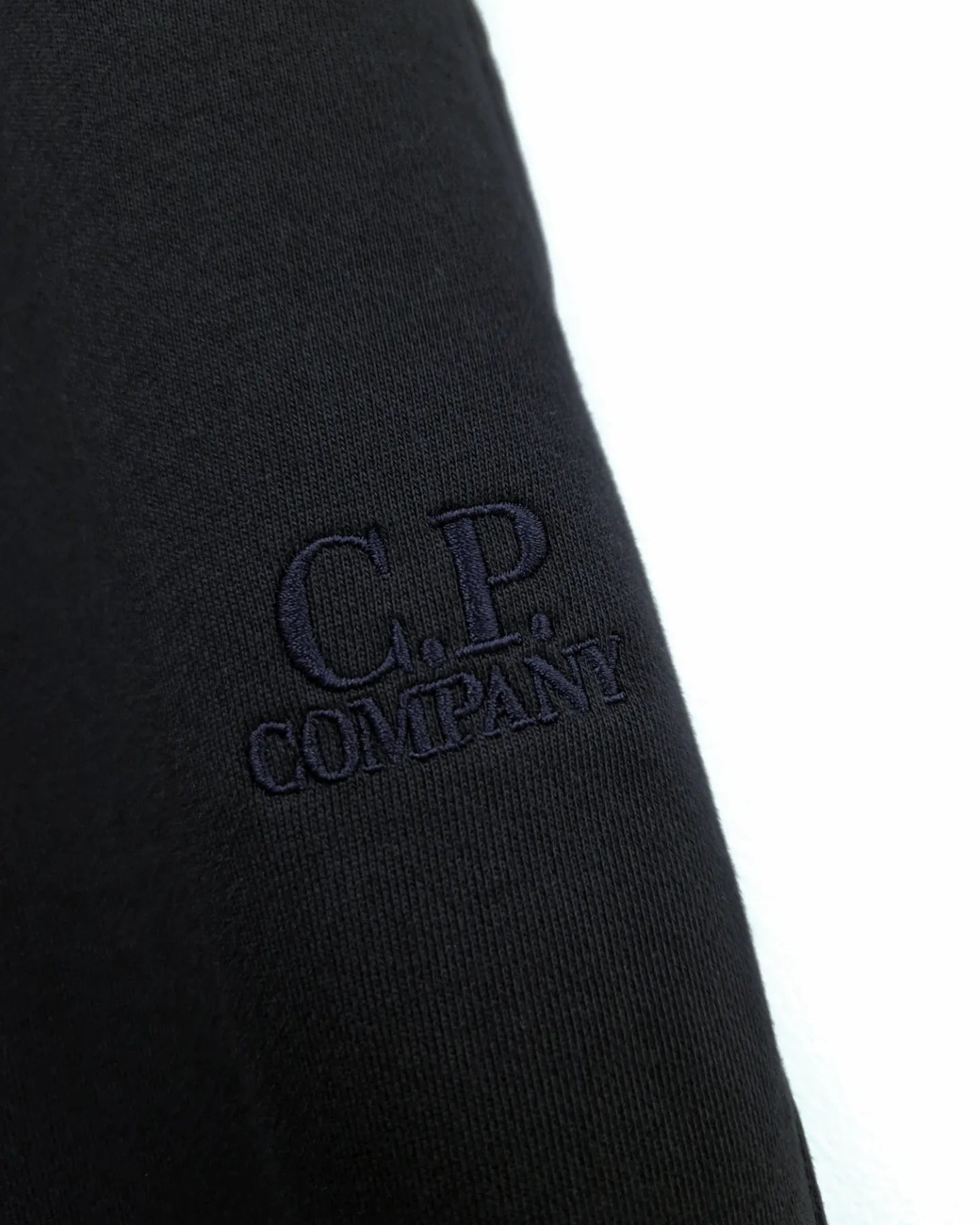C.P. Company Fleece Jogging Shorts - Navy Blue