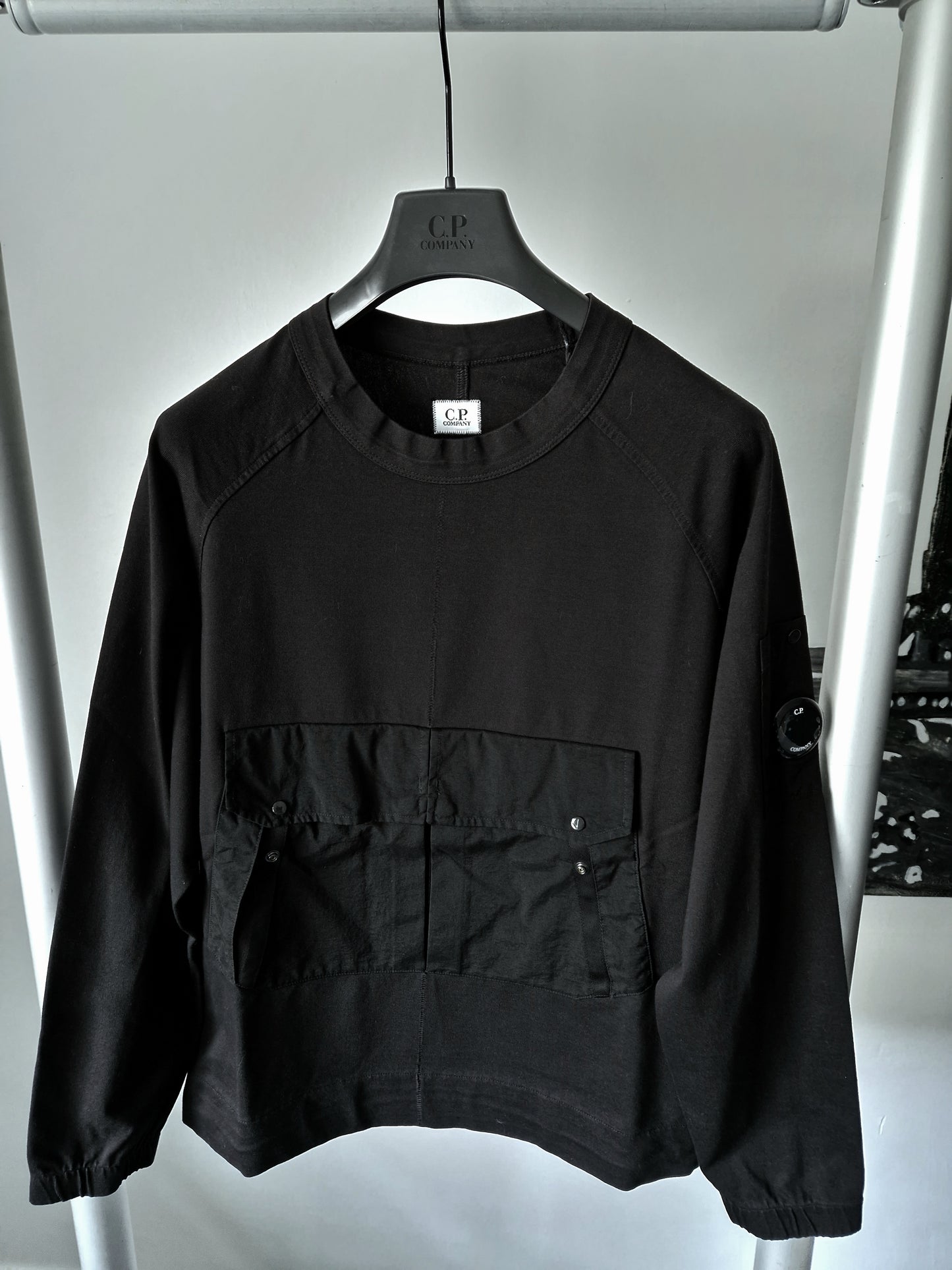 C.P. Company Heavy Jersey Sweatshirt - Black
