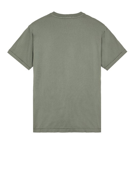 Stone Island Patch Logo T-Shirt - Musk green