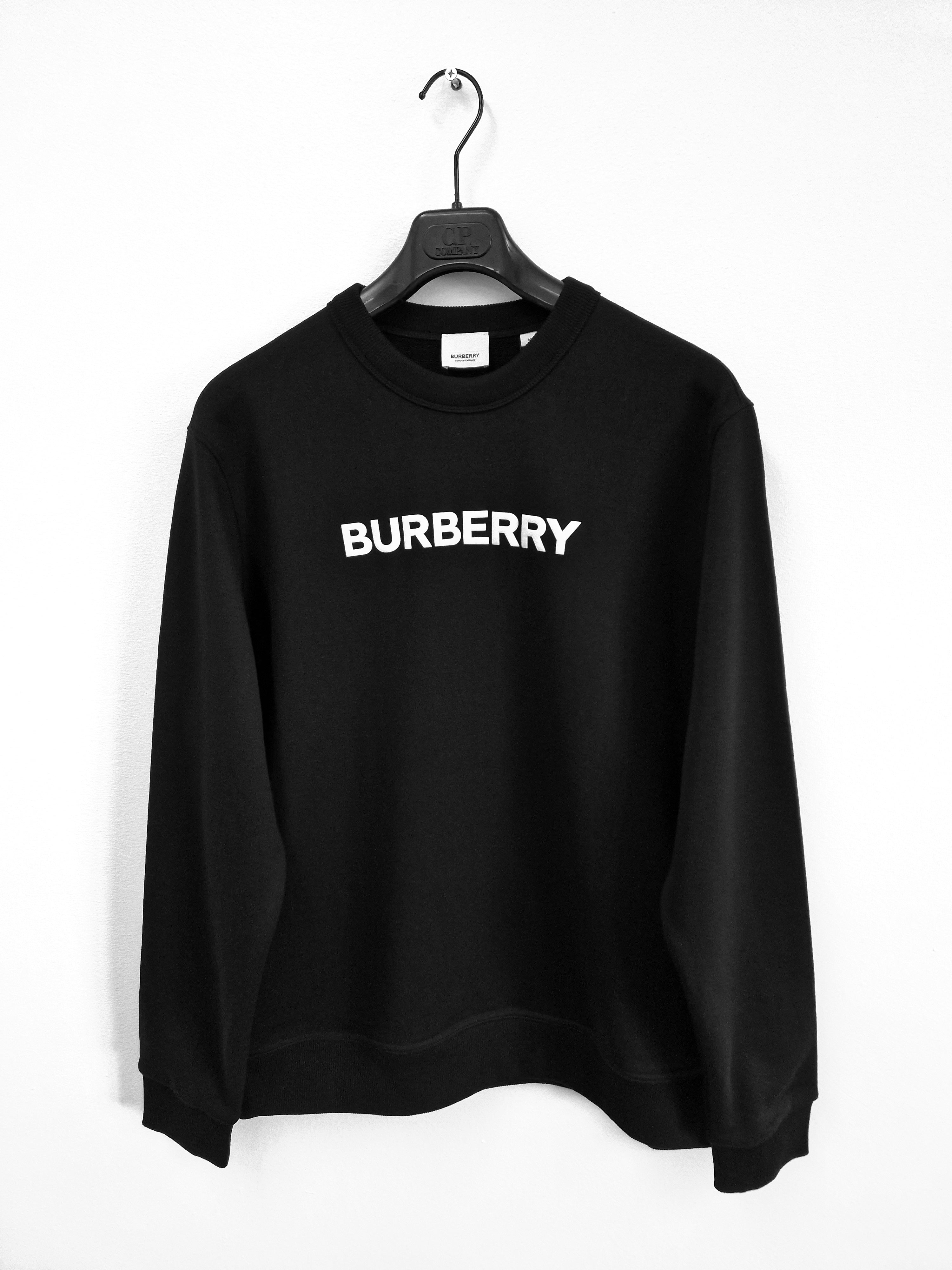 Burberry logo sweatshirt outlet