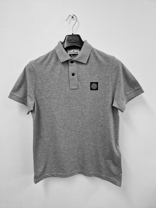 Stone Island Slim Fit Polo Shirt - Grey