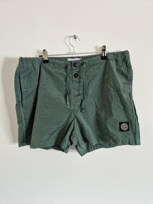 Stone Island Nylon Metal Swim Shorts - Green
