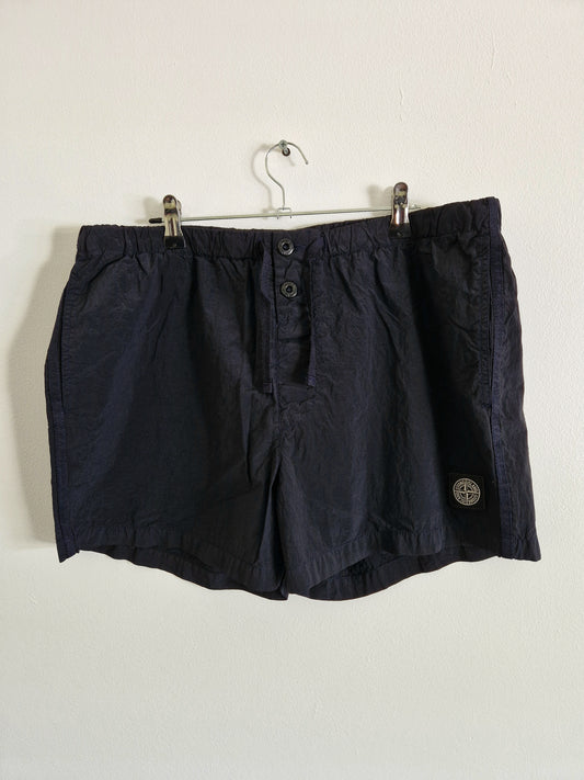 Stone Island Nylon Metal Swim Shorts - Navy Blue