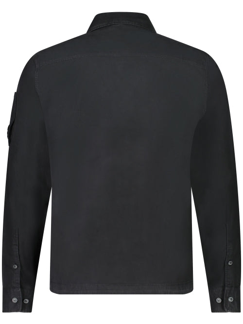 C.P. Company Gabardine Overshirt - Black