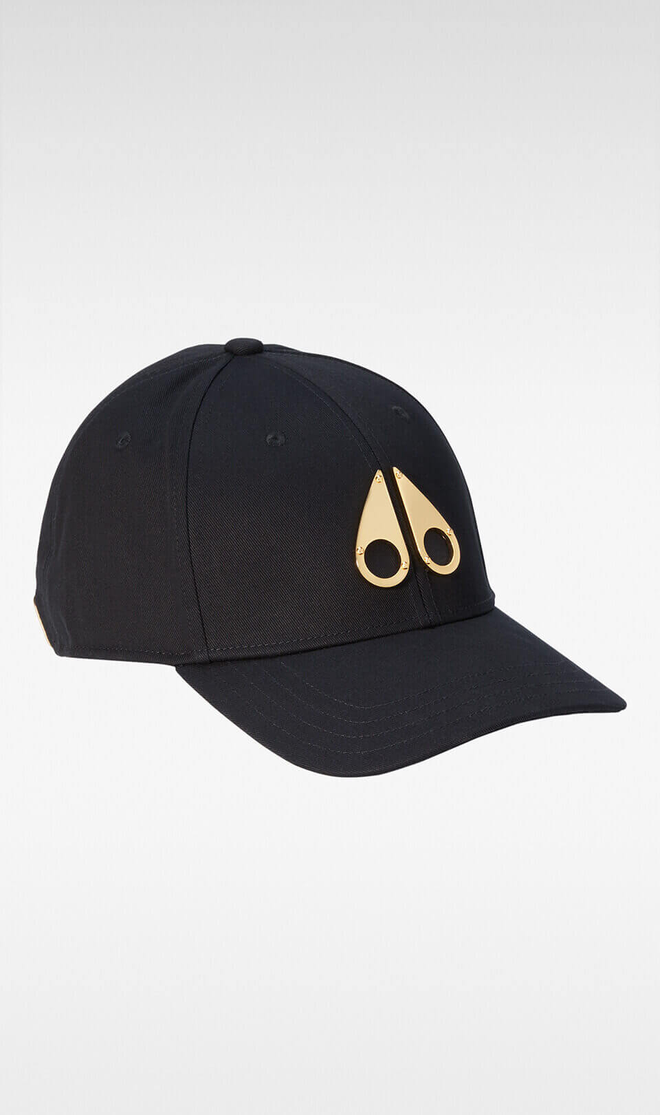 Moose Knuckles Logo Baseball Cap - Black