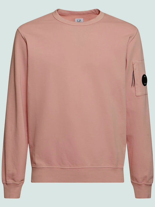 C.P. Company Light Fleece Lens Sweatshirt - Cedar Wood